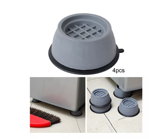 Almohadillas Antivibración / Antideslizante para Lavadoras - Pack 4 Unidades